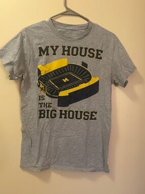 Gray 'My House is the Big House' T-Shirt